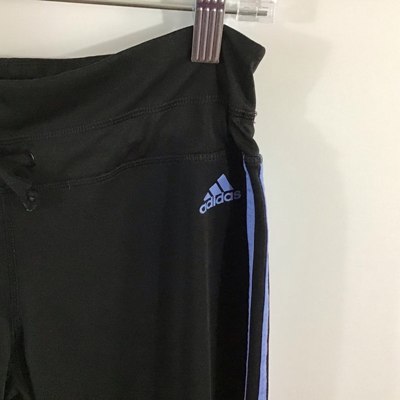 Adidas Yoga Pants Bootcut Climalite Sz M - Picture 2 of 6